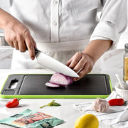 Cutting Board With Defrosting With Knife Sharpener