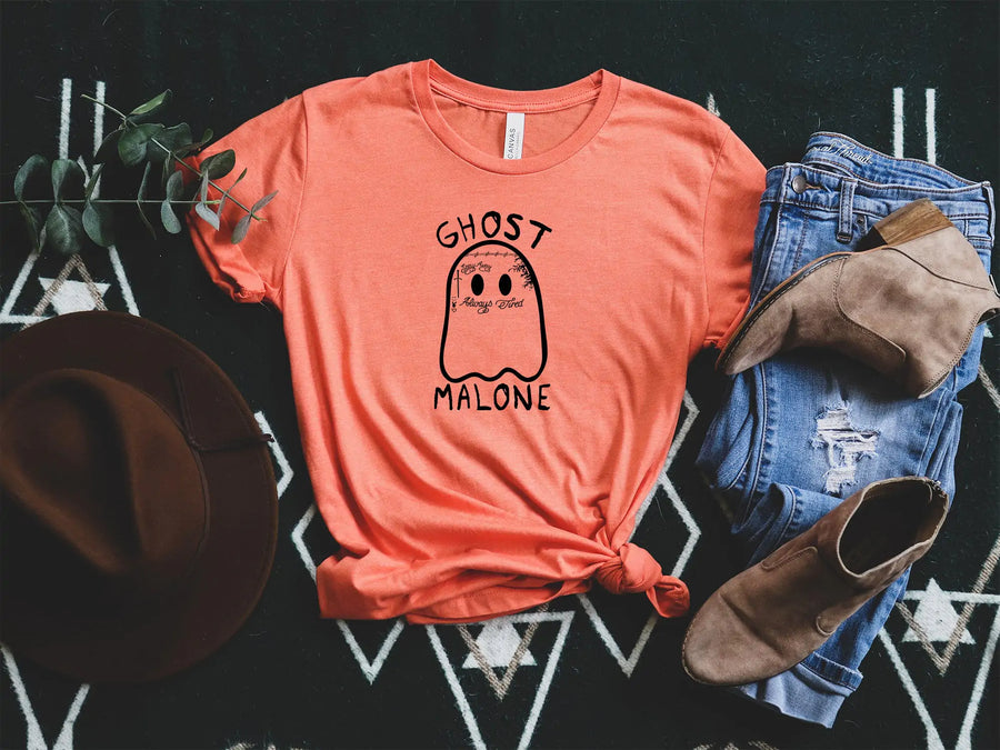 Ghost Malone Shirt, Ghost Shirt