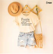 Funtie Definition Shirt, Aunt Shirt