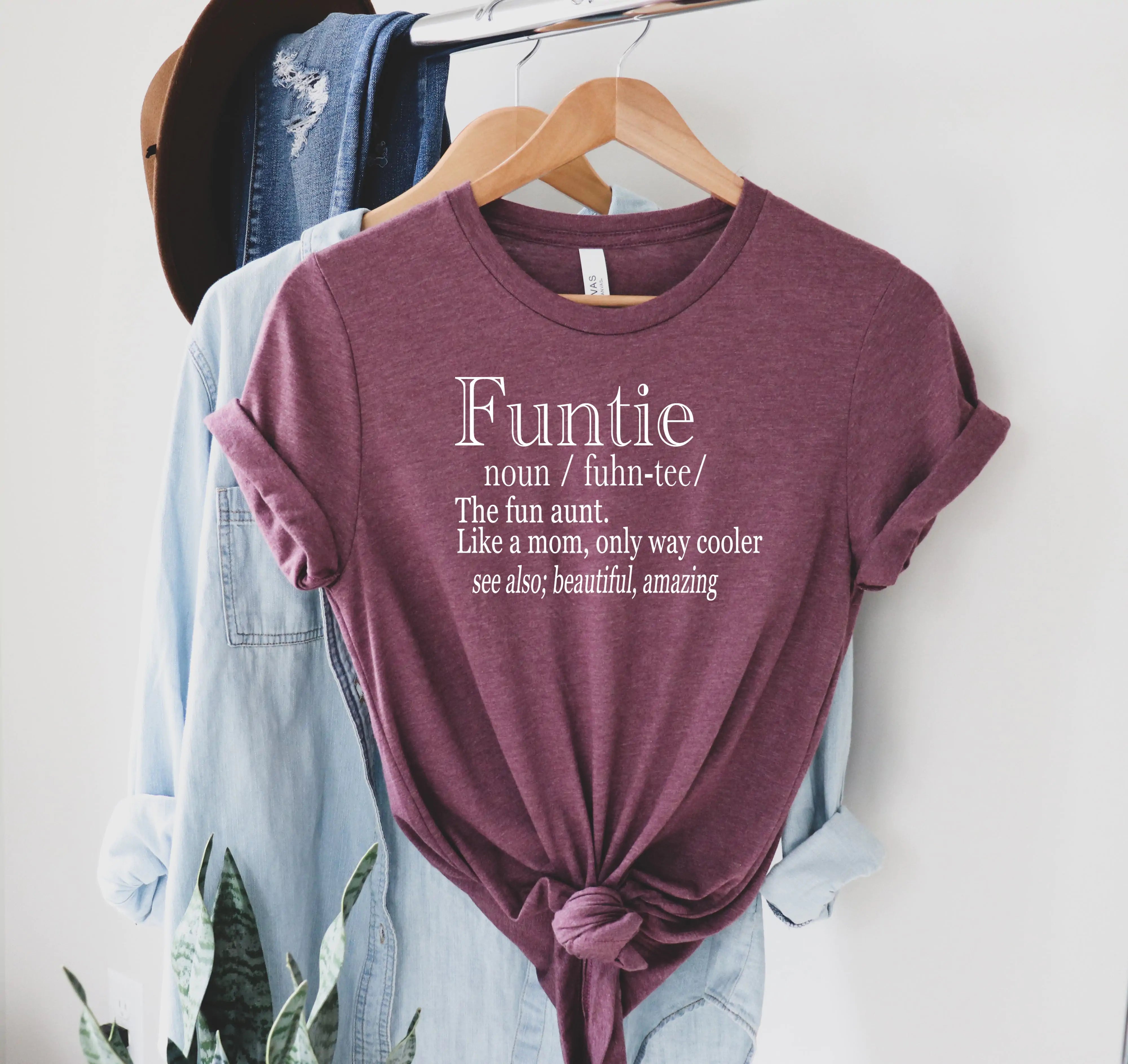 Funtie Definition Shirt, Aunt Shirt