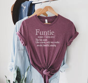 Funtie Definition Shirt, Aunt Shirt