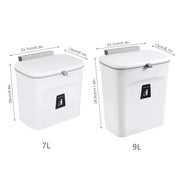 Kitchen Trash Can Kitchen Waste Bin Kitchen Garbage Cans Recycle Rubbish Bin for Kitchen Dustbin Garbage Bin Trash Bin Trashcan