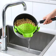 Silicone Clip-on Pan Pot Strainer