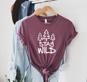 Stay Wild Shirt, Forest Shirt, Tree Shirt