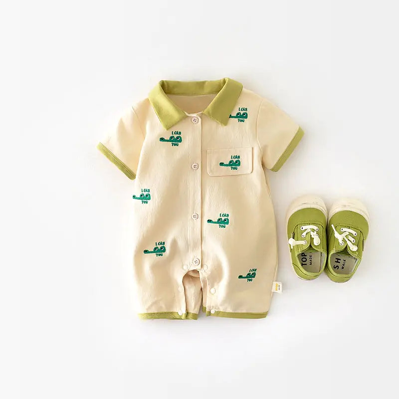 Baby Summer Crocodile Clothes  Jumpsuit