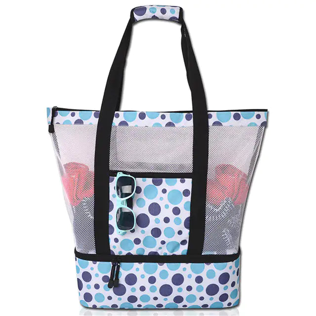 Beach Bag With Cooler Bag