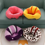 Kids Baby Support Seat: Comfortable Sit Up Soft Chair Cushion Sofa Plush Pillow Toy Bean Bag