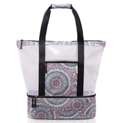 Beach Bag With Cooler Bag