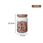 Glass Airtight Kitchen Storage Jar