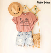 Funtie Definition Shirt, Aunt Shirt