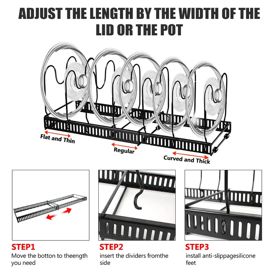 Cookware Storage Rack