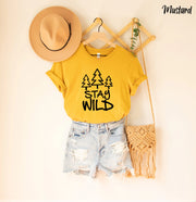 Stay Wild Shirt, Forest Shirt, Tree Shirt