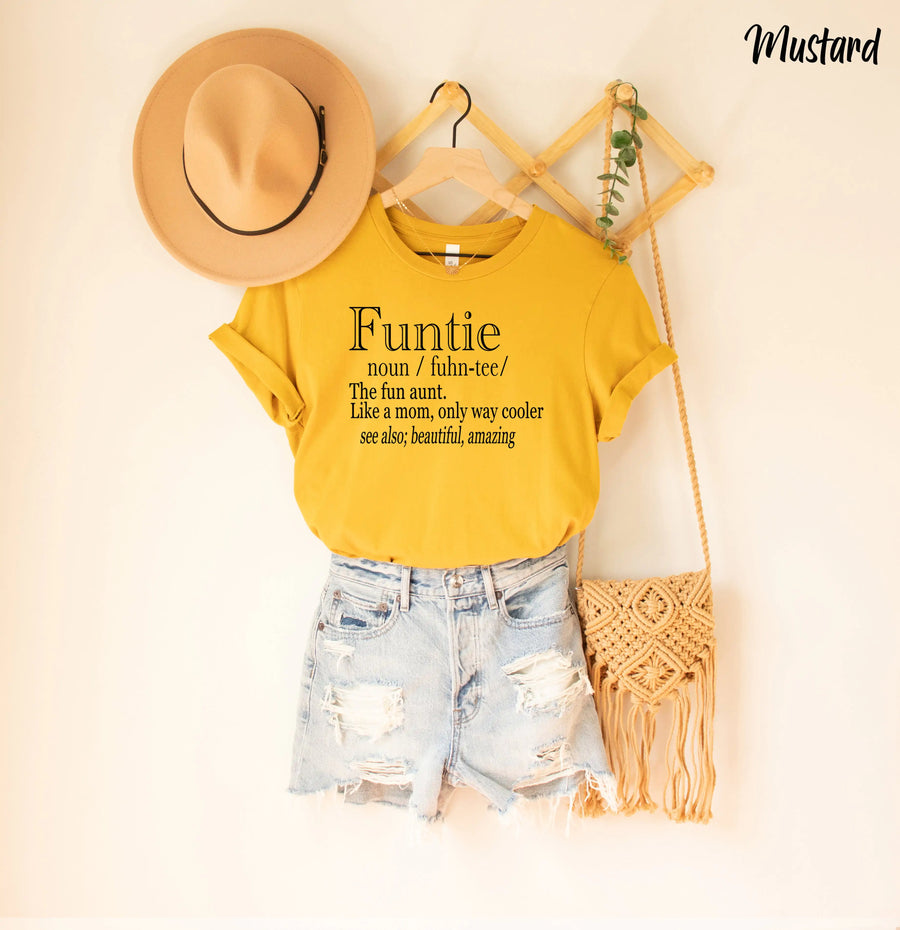 Funtie Definition Shirt, Aunt Shirt